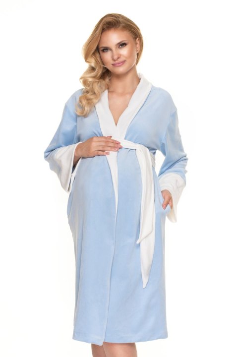 Szlafrok Model 0201 Błękit - PeeKaBoo - S/M Szlafrok Model 0201 Błękit - PeeKaBoo - S/M