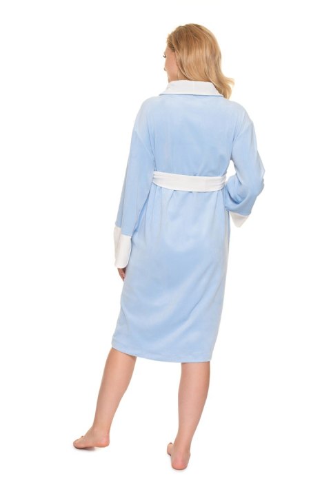 Szlafrok Model 0201 Błękit - PeeKaBoo - S/M Szlafrok Model 0201 Błękit - PeeKaBoo - S/M