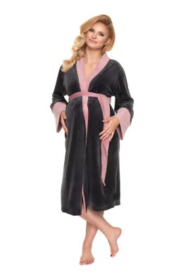 Szlafrok Model 0201 Grafit - PeeKaBoo - S/M