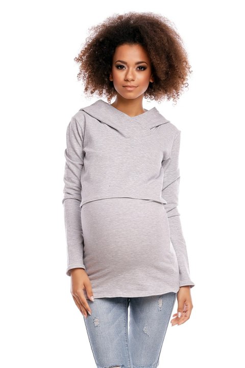 Bluza model 1473 Light Gray - PeeKaBoo - XXL