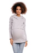 Bluza model 1473 Light Gray - PeeKaBoo - S/M Bluza model 1473 Light Gray - PeeKaBoo - S/M
