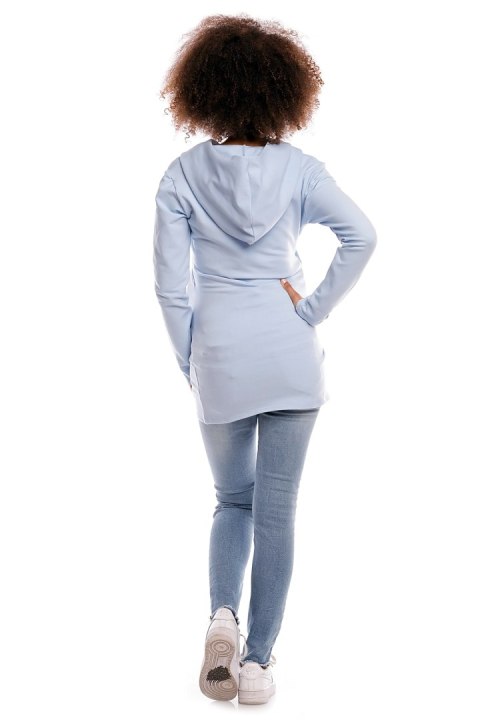 Bluza model 1473 Sky Blue - PeeKaBoo - XXL Bluza model 1473 Sky Blue - PeeKaBoo - XXL