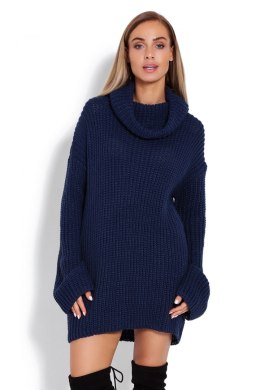 Golf Damski Model 70012 Petrol Navy - PeeKaBoo - uniwersalny