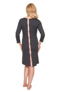 Koszulka nocna Koszula Nocna Ciążowa Model 0197 Grafit - PeeKaBoo - S/M Koszulka nocna Koszula Nocna Ciążowa Model 0197 Grafit - PeeKaBoo - S/M