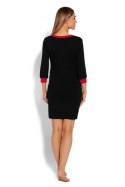 Koszulka nocna Koszula Nocna Ciążowa Model 1681 Black - PeeKaBoo - S/M Koszulka nocna Koszula Nocna Ciążowa Model 1681 Black - PeeKaBoo - S/M