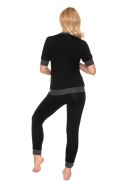 Piżama Ciążowa Model 0184 Black - PeeKaBoo - XXL Piżama Ciążowa Model 0184 Black - PeeKaBoo - XXL