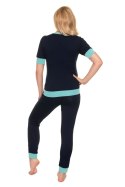 Piżama Ciążowa Model 0184 Navy - PeeKaBoo - S/M Piżama Ciążowa Model 0184 Navy - PeeKaBoo - S/M