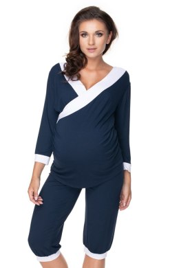 Piżama Damska Model 0153 Navy - PeeKaBoo - L/XL