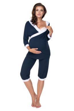 Piżama Damska Model 0153 Navy - PeeKaBoo - S/M