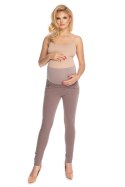 Spodnie Ciążowe Model 0174 Cappuccino - PeeKaBoo - S/M