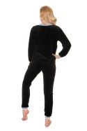 Spodnie Dres Damski Model 0194 Black - PeeKaBoo - L/XL Spodnie Dres Damski Model 0194 Black - PeeKaBoo - L/XL