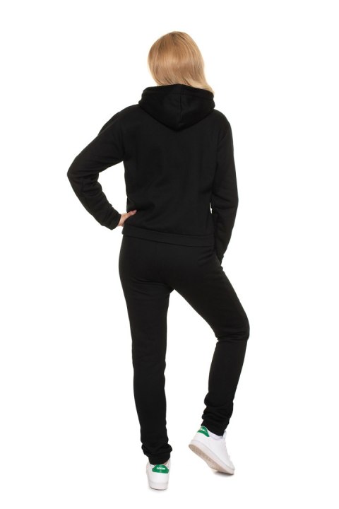 Spodnie Dres Damski Model 0196 Black - PeeKaBoo - L/XL Spodnie Dres Damski Model 0196 Black - PeeKaBoo - L/XL