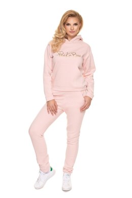 Spodnie Dres Damski Model 0196 Powder Pink - PeeKaBoo - L/XL