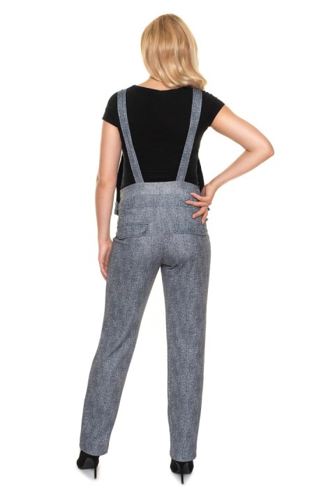 Spodnie Ogrodniczki Model 0188 Black - PeeKaBoo - L/XL Spodnie Ogrodniczki Model 0188 Black - PeeKaBoo - L/XL