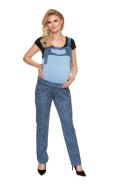 Spodnie Ogrodniczki Model 0188 Blue - PeeKaBoo - L/XL
