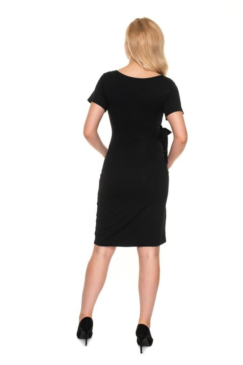 Sukienka Ciążowa Model 0199 Black - PeeKaBoo - L/XL Sukienka Ciążowa Model 0199 Black - PeeKaBoo - L/XL