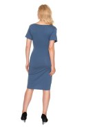 Sukienka Ciążowa Model 0199 Blue - PeeKaBoo - S/M Sukienka Ciążowa Model 0199 Blue - PeeKaBoo - S/M