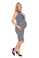 Sukienka Ciążowa Model 1714 Paski - PeeKaBoo - S/M