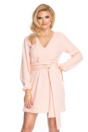 Sukienka Model 0169 Powder Pink - PeeKaBoo - uniwersalny