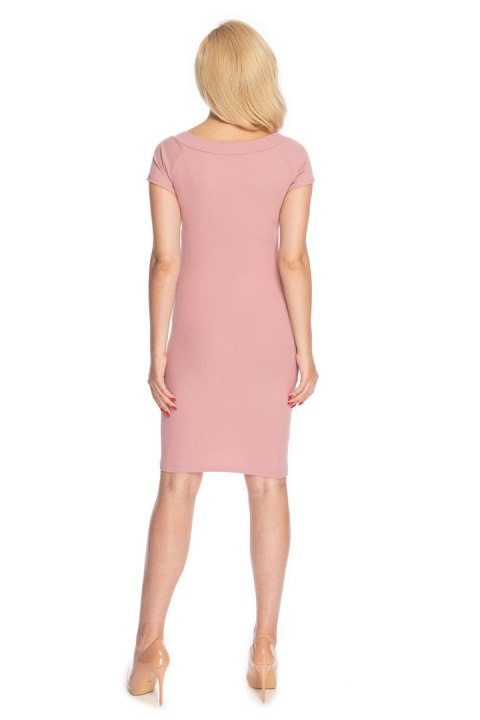 Sukienka Model 1702 Dirty Pink - PeeKaBoo - uniwersalny