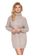 Sukienka Model 40046 Beige - PeeKaBoo - uniwersalny