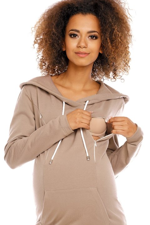 Sukienka model 1580 Cappuccino - PeeKaBoo - s Sukienka model 1580 Cappuccino - PeeKaBoo - s