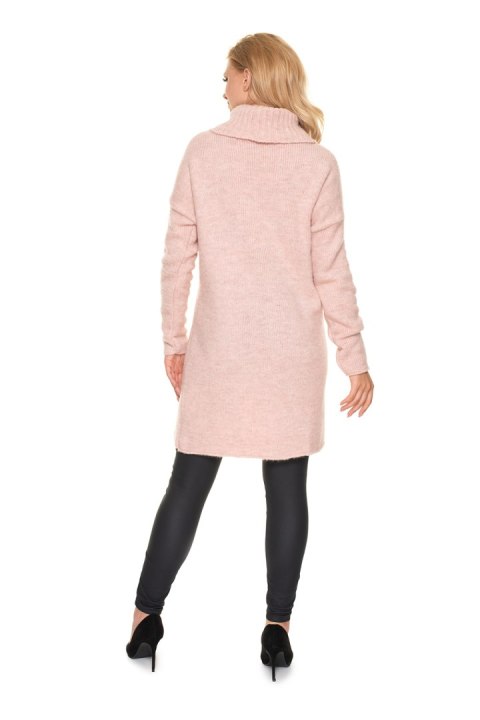 Sweter Ciążowy Model 30078 Pink - PeeKaBoo - uniwersalny Sweter Ciążowy Model 30078 Pink - PeeKaBoo - uniwersalny