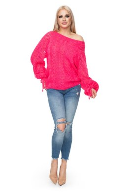 Sweter Damski Model 30061 Pink - PeeKaBoo - uniwersalny