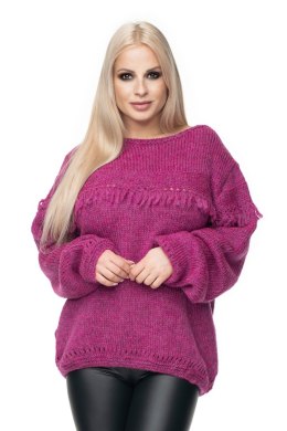 Sweter Damski Model 30062 Violet - PeeKaBoo - uniwersalny