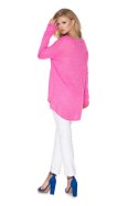 Sweter Damski Model 30067 Neon Pink - PeeKaBoo - uniwersalny Sweter Damski Model 30067 Neon Pink - PeeKaBoo - uniwersalny