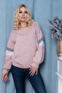 Sweter Damski Model 30079 Dark Pink - PeeKaBoo - uniwersalny Sweter Damski Model 30079 Dark Pink - PeeKaBoo - uniwersalny