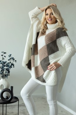 Sweter Damski Model 30088 Cream - PeeKaBoo - uniwersalny