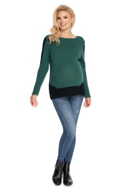Sweter Damski Model 70038 Forest Green - PeeKaBoo - uniwersalny