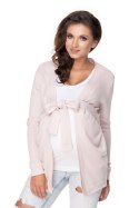 Sweter Kardigan Model 40043 Powder Pink - PeeKaBoo - uniwersalny Sweter Kardigan Model 40043 Powder Pink - PeeKaBoo - uniwersalny