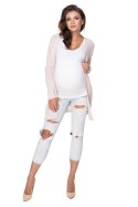 Sweter Kardigan Model 40043 Powder Pink - PeeKaBoo - uniwersalny Sweter Kardigan Model 40043 Powder Pink - PeeKaBoo - uniwersalny