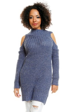 Sweter model 30040 Jeans - PeeKaBoo - uniwersalny
