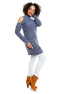 Sweter model 30040 Jeans - PeeKaBoo - uniwersalny Sweter model 30040 Jeans - PeeKaBoo - uniwersalny