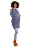 Sweter model 30040C Jeans - PeeKaBoo - uniwersalny Sweter model 30040C Jeans - PeeKaBoo - uniwersalny