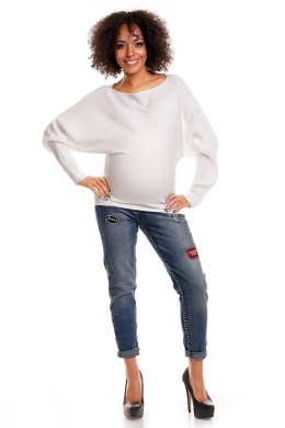 Sweter model 70003C White - PeeKaBoo - uniwersalny