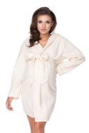 Szlafrok Damski Model 0148 Cream - PeeKaBoo - S/M Szlafrok Damski Model 0148 Cream - PeeKaBoo - S/M