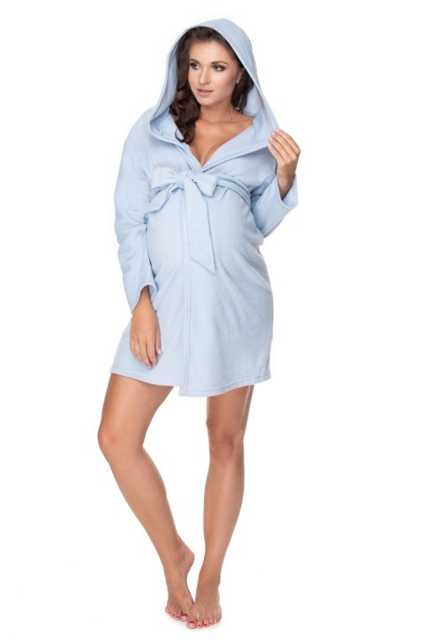 Szlafrok Damski Model 0148 Sky Blue - PeeKaBoo - S/M Szlafrok Damski Model 0148 Sky Blue - PeeKaBoo - S/M