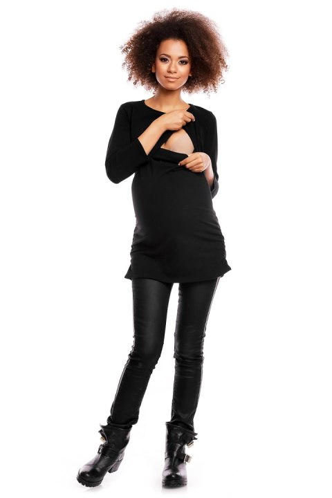 Tunika model 1474 Black - PeeKaBoo - XXL Tunika model 1474 Black - PeeKaBoo - XXL