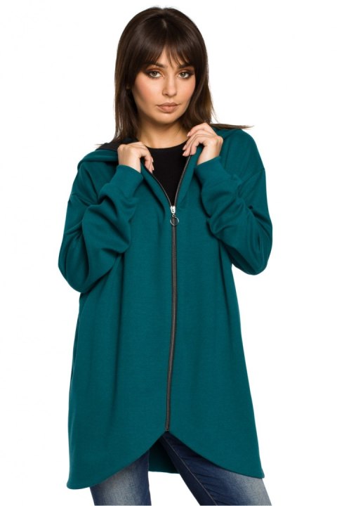 Bluza Damska Model B054 Green - BeWear - S/M Bluza Damska Model B054 Green - BeWear - S/M