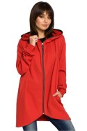 Bluza Damska Model B054 Red - BeWear - 2XL/3XL Bluza Damska Model B054 Red - BeWear - 2XL/3XL