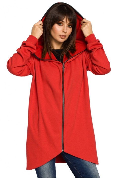 Bluza Damska Model B054 Red - BeWear - 2XL/3XL Bluza Damska Model B054 Red - BeWear - 2XL/3XL