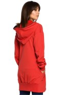 Bluza Damska Model B054 Red - BeWear - S/M Bluza Damska Model B054 Red - BeWear - S/M