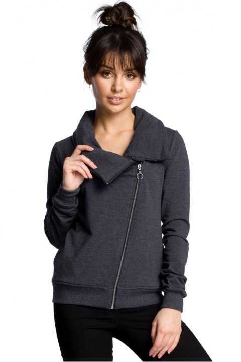 Bluza Damska Model B071 Grafit - BeWear - L