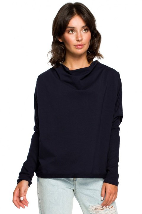 Bluza Damska Model B094 Navy - BeWear - 2XL/3XL Bluza Damska Model B094 Navy - BeWear - 2XL/3XL