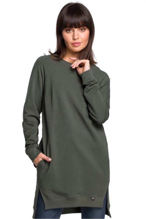Bluza Damska Model B101 Green - BeWear - L Bluza Damska Model B101 Green - BeWear - L