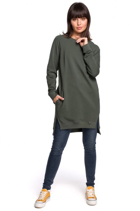 Bluza Damska Model B101 Green - BeWear - L Bluza Damska Model B101 Green - BeWear - L